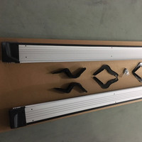 Marchepieds latéraux de conception modifiée à haute configuration SIRU pour les modèles Revo et Hilux 2012 neufs avec matériau en plastique et en aluminium