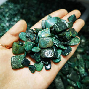 9-12 millimetri di Cristallo Chip Verde Scuro Mica Cristallo Tumbled Sericite Clorito Mica Schist <span class=keywords><strong>Pietra</strong></span> - Product Image 3