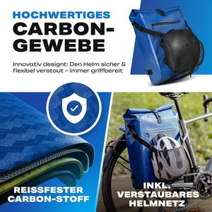 Bolsa de <span class=keywords><strong>bicicleta</strong></span> 3 en 1 para alforja con mochila impermeable 25L bolsa de Alforja reflectante con red de <span class=keywords><strong>casco</strong></span> resistente al desgarro - Product Image 4