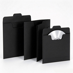 Pochettes en papier kraft brun de haute qualité 5 x 5 pour CD/DVD, enveloppes en papier cartonné pour CD - Product Image 1