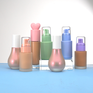 Biểu Tượng Tùy Chỉnh Màu Sắc Nền Tảng Chất Lỏng Bảo Hiểm Đầy Đủ Chất Lượng Cao Màu Xanh Lá Cây Màu Tím Nhãn Hiệu Riêng Không Thấm Nước Trang Điểm Nền Tảng Thấp Moq - Product Image 6