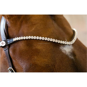 Bracelet décoratif en cuir de cheval, en cristal scintillant, meilleure qualité - Product Image 1