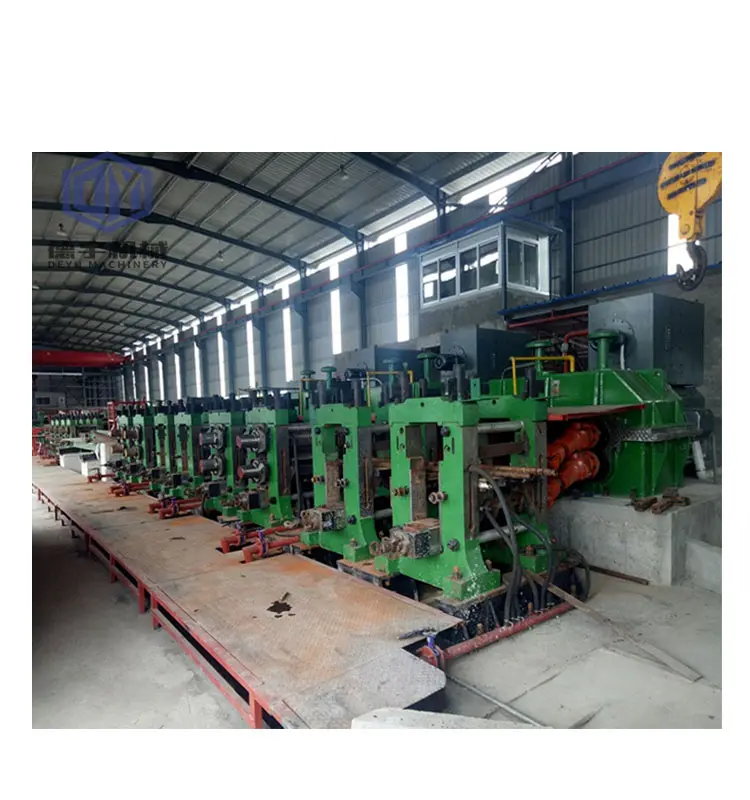Steel rolling mill angle iron rebar production making machine