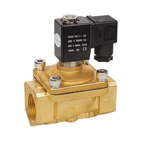 Válvula Solenoide de Acción Directa de 2 Vías PU220-04 G1, Arranque a Cero Presión, Cuerpo de Latón, IP65, para Control de Fluidos Industriales