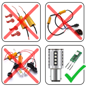 หลอดไฟ LED อัตโนมัติสำหรับรถยนต์รถยนต์ระบบ CANbus Py21w Bay15d Ba15d <span class=keywords><strong>P21w</strong></span> 7440 7443 1156 1157สินค้า OEM - Product Image 5