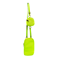 Nouveaux sacs à bandoulière en néoprène maillé pour téléphone portable, mini, été, avec petite pochette amovible pour femmes