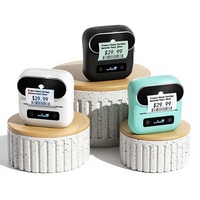 Imprimante thermique de codes-barres mini avec interface Type-C, batterie 2200 mAh, imprimante d'étiquettes adhésives pour usage domestique (papier 20-80 mm)