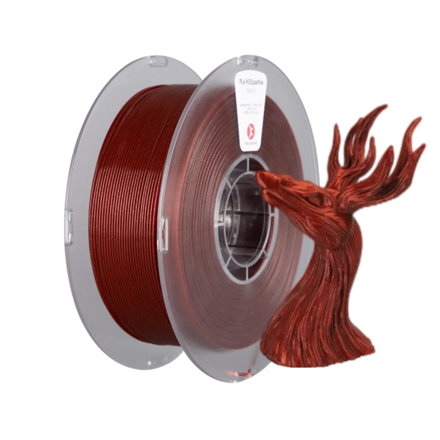 Grondstoffen Uit Internationale Fabrieken Excelled 3d Printing Materiaal Sparkle Red Pla Filament Plastic Staven 1.75Mm 1Kg