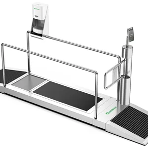 SHTA1808 Hygiene Station for automatic temperature monitoring with shoe disinfection system