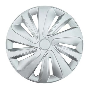 Ensemble de 4 enjoliveurs universels pour jantes de voiture <span class=keywords><strong>14</strong></span>/15/16 <span class=keywords><strong>pouces</strong></span> – Couvre-roues de remplacement R15 – Rouge, Noir, Argent - Product Image 1