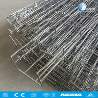 Kabel Tray Kawat Baja Galvanis Disertifikasi UL/CE, Disipasi Panas yang Sangat Baik, Pemasangan Mudah, Ideal untuk Kabel Data Center