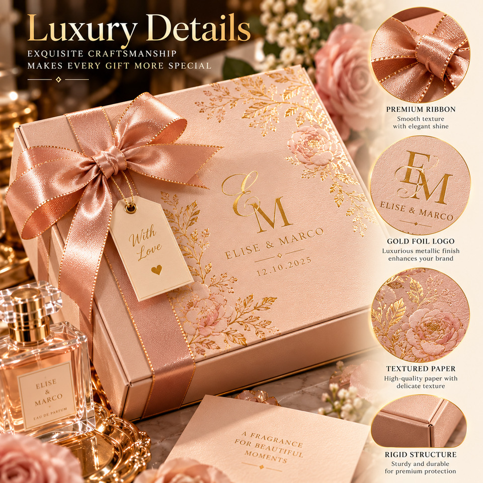 Valentine Mother Day Luxury Perfume Gift Packaging Custom Fragrance Box ...