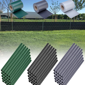 LIYUAN 19cm * 35m PVC Intimité Clôture de jardin Bande verte Bâche écran Clôture - Product Image 2