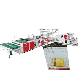 Machine de fermeture automatique à chaud, contenant en plastique en polypropylène PP avec ruban adhésif, pour la fabrication de sacs, livraison gratuite par DHL