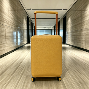 Valise de cabine à roulettes étanche en similicuir de qualité supérieure et coque rigide en PC, avec serrure, pour vente en gros OEM - Product Image 1