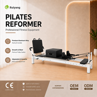 Reformer de Pilates portable en alliage d'aluminium réglable, avec bienfaits pour la santé, pour studio et salle de sport, fabricant OEM ODM