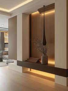 Armoire portable de style moderne personnalisée, en bois mélaminé détachable, pour le rangement des vêtements, pour les familles, les appartements, les hôtels, les écoles - Product Image 2