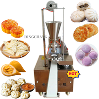 Machine à fabriquer des momos hautement efficace, entièrement automatique, pour khinkali, mochi, siopao, siumai, petits baozi et pains vapeur