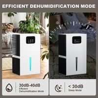 Déshumidificateur semi-conducteur portable 2L écologique 35 dB avec logo personnalisé pour maison, chambre, placard, camping-car - Fabricant