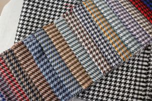 Lx712 nhà máy Houndstooth chần Polyester sofa vải Trọng lượng nhẹ liên tục Rèm in chần đồng bằng dệt Túi giày - Product Image 2
