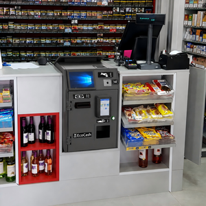 Máquina de Gestión de Efectivo de Autoservicio, Reciclador de Efectivo Automático Inteligente, Aceptación y Cambio de Billetes y Monedas para Tiendas Minoristas - Product Image 1