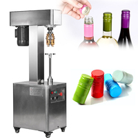 Machine de fermeture pour bouteilles en acier inoxydable, fermeture manuelle de couvercle à vis métallique