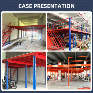 GXM SHELF 冷轧钢无螺栓夹层货架系统防腐多层（1-5层）4毫米厚粉末涂层 - Product Image 3