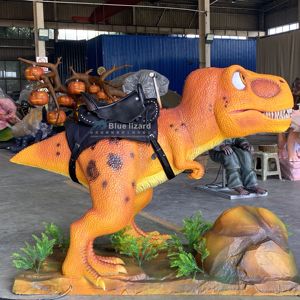 Parc d'attractions Jardin pour enfants Animatronic Cartoon Riding Dinosaur - Product Image 4