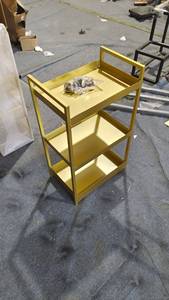 2026 Hot Selling Wholesale Iron Hair Beauty Salon <b>Trolley</b> Modern Multi-layer Mobile Rolling Beauty Cart for Warehouse Use - Product Image 4