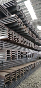 Perfil de Acero Tipo U y Z Laminado en Caliente WRU7 WRU9, Tipo 2 ASTM, para Construcción, a Bajo Precio - Product Image 4