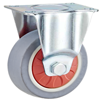 Roue de roulement personnalisable par le fabricant en PVC, PP, TPR, caoutchouc de 3/4/5 pouces – Tous types de roulettes à usage moyen pour chariots industriels