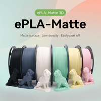 Filamento para Impresora 3D EPLA-Matte de 1.75mm, 1KG, Servicio de Moldeo PLA, Material de Impresión 3D para Impresoras 3D
