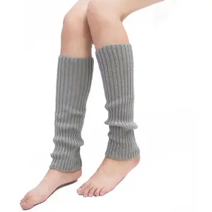8230735女暖腿羊毛针织暖脚套万圣节派对配饰时尚女士弹力长管袜