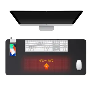 Heated Desk Pad + Wireless Charger - 3-in-1 Waterproof Desk Pad - Touch of  Modern