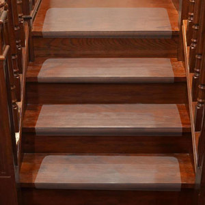 Pedate per scale trasparenti per PC antiscivolo, tappeti per scale per gradini <span class=keywords><strong>in</strong></span> <span class=keywords><strong>legno</strong></span>, scale Runner - Product Image 3