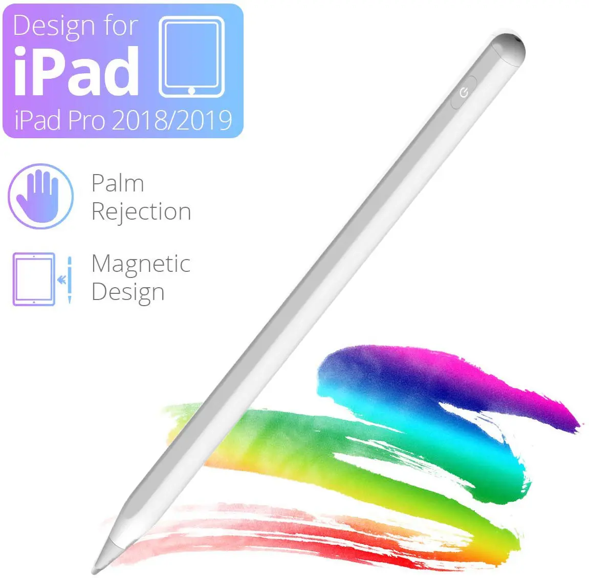 Pena Stylus untuk IPad Pensil Apple, untuk Ipad Pro 11 12.9 2020 2019 2018 Mini 5 Pena Sentuh Udara dengan Aksesori Tablet Penolakan Telapak Tangan