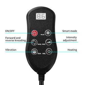 Siège de Massage Shiatsu Corps Entier, Coussin de Massage 3D à Pétrissage avec Lumière Rouge pour Soulagement des Douleurs Dorsales, pour Fauteuil de Bureau, de Voiture ou à la Maison - Product Image 5