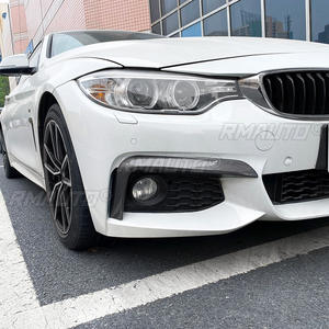 Kit carrosserie avec séparateur de pare-chocs avant, aileron latéral, déflecteur d'air et lames de carrosserie pour BMW Série 4 F32 F33 F36 420i 428i M-Sport 2014-2020 - Product Image 6