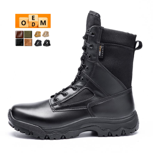 Bottes <span class=keywords><strong>de</strong></span> randonnée tactiques <span class=keywords><strong>ultra</strong></span>-légères respirantes mi-mollet <span class=keywords><strong>Travail</strong></span> Sécurité Formation Bottes tactiques pour hommes - Product Image 1