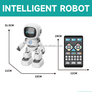 LK Toys <span class=keywords><strong>Robot</strong></span> <span class=keywords><strong>Giocattolo</strong></span> Intelligente Camminante con Sensori di Luce e Funzione di Proiezione, <span class=keywords><strong>Robot</strong></span> RC Ricaricabile per Bambini - Product Image 3
