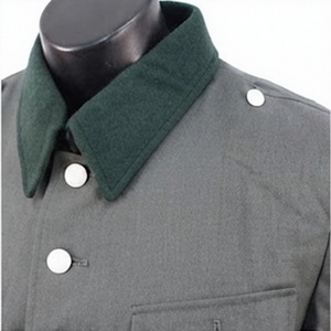 Chaqueta Táctica de Campo para Hombre, Chaqueta de Uniforme de Tela de Lana, Chaqueta Exterior Utilitaria con Botones al Frente, Logotipo Personalizado OEM - Product Image 4