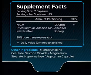 OME/ODM suplemen Liposomal NAD + Capsule Resveratrol Nad - Product Image 6