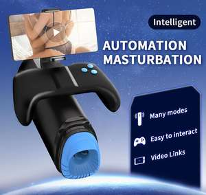 Venditore caldo maschio masturbatori con 7 modelli di vibrazione e spinta Pussy giocattoli del sesso per gli uomini pene Stroker sax giocattoli per uomo % - Product Image 5