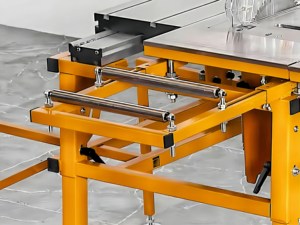 Sierra de mesa deslizante de brazo basculante de <span class=keywords><strong>aserradero</strong></span> móvil superventas de WANJIA utilizada para carpintería y máquina de sierra de panel de corte de madera - Product Image 5