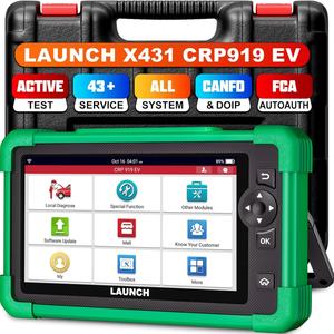 Herramienta de Diagnóstico Automotriz LAUNCH CRP919 EV para Vehículos de Nueva Energía de 7 Pulgadas, con Control Bidireccional y Escáner Automotriz para Vehículos Eléctricos - Product Image 1