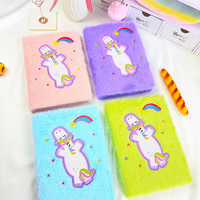 A5 Custom Promotion Soft Cartoon Herz Liebe Plüsch Notizbuch Hardcover Journal für Jungen und Mädchen Nette Geschenk idee für Kinder