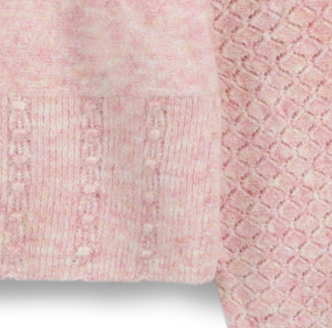 Maglione 2025 personalizzato OEM & ODM da <span class=keywords><strong>donna</strong></span> autunno inverno girocollo a maniche lunghe lavorato a maglia con <span class=keywords><strong>motivi</strong></span> floreali oversize - Product Image 6