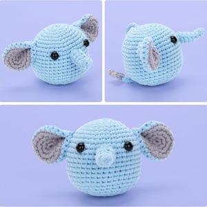 Kit Personalizzato per Uncinetto in Lana, Fai da Te, Animali Intrecciati, Artigianato Fatto a Mano, Motivi Cartoon, Decorazione Casa in Morbida Tela - Product Image 2