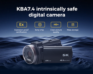 กล้องวิดีโออุตสาหกรรม KBA7.4 ป้องกันการระเบิด ระดับความปลอดภัยสูง 5K CMOS 8MP โฟกัสอัตโนมัติ EX ซูมออปติคอล 3 เท่า พร้อม WiFi - Product Image 3