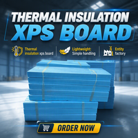 Plaques de mousse XPS pour l'isolation thermique des murs extérieurs/intérieurs, matériau isolant thermique